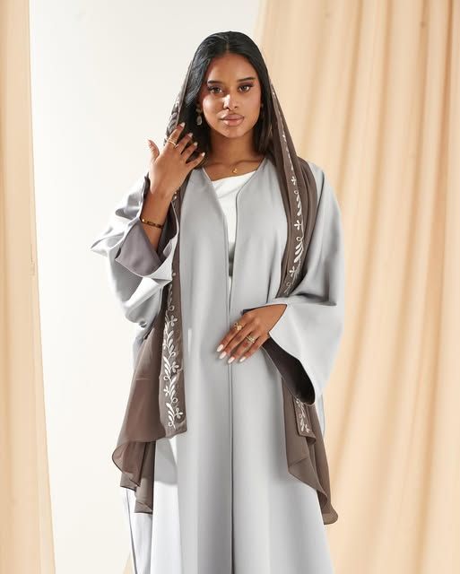 Double face abaya